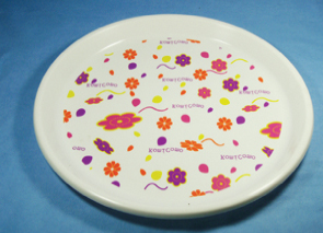 PG-744 Tray Round-Flower