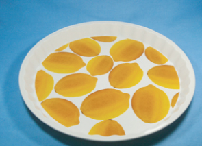 PG-745 Tray Round - Lemon
